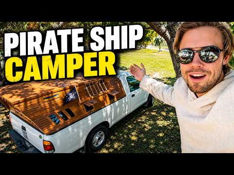 Living Inside a Pirate Ship on Wheels 🏴‍☠️