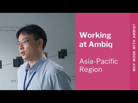 Working at Ambiq in the Asia-Pacific Region