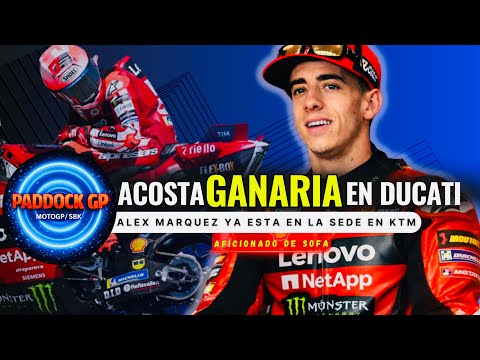 Video MOTOGP EN DIRECTO // Acosta GANARIA en Ducati