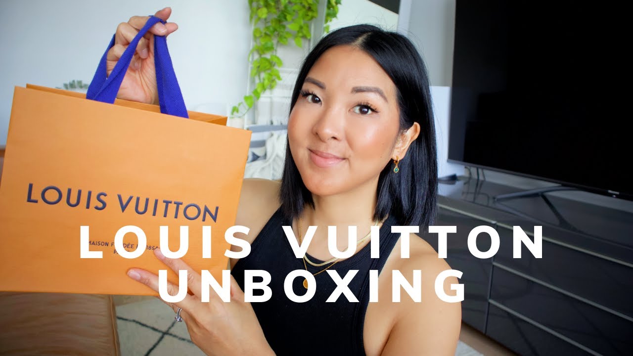 ENVELOPPE CARTE DE VISITE LOUIS VUITTON SLG UNBOXING 