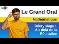 🎤 Grand oral - Bac 2026 - ✍️ Sujets rédigés en 📊 Math - Décryptage : Au-delà de la Récitation_v2
