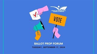 GSFV Ballot Prop Forum