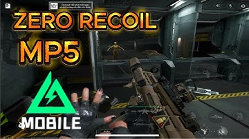 BEST ZERO RECOIL MP5 BUILD IN DELTA FORCE MOBILE - NO RECOIL & INSANE POWER