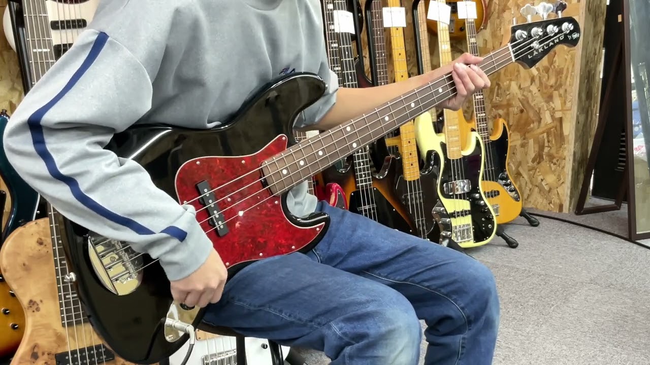 試奏】LAKLAND / SK-460/R Hinatch Black 2023 4.38kg #KL2332501P