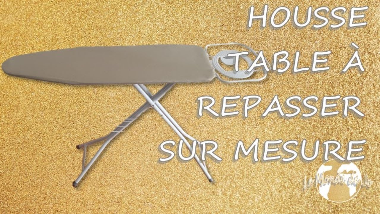 Comment faire une housse de table à repasser tuto rapide - Jaspe Couture