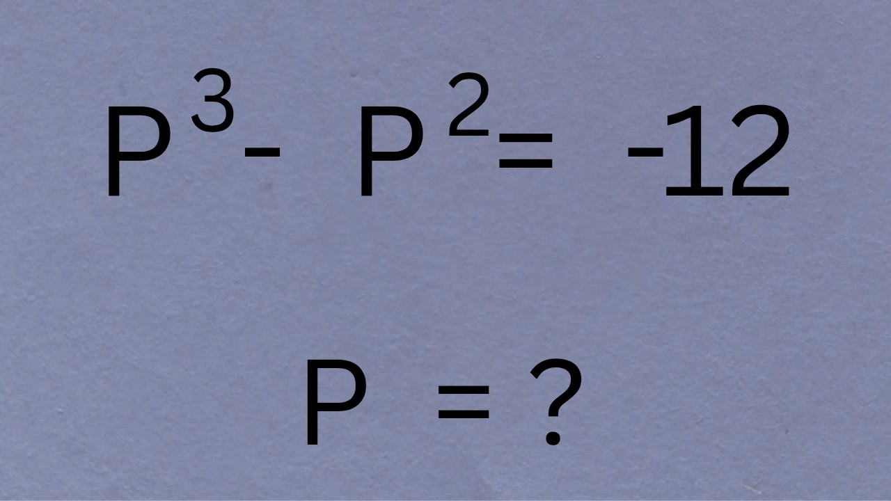 USA | SOLVE FOR P IN THIS NICE EQUATION |OLYMPIAD MATHEMATICS