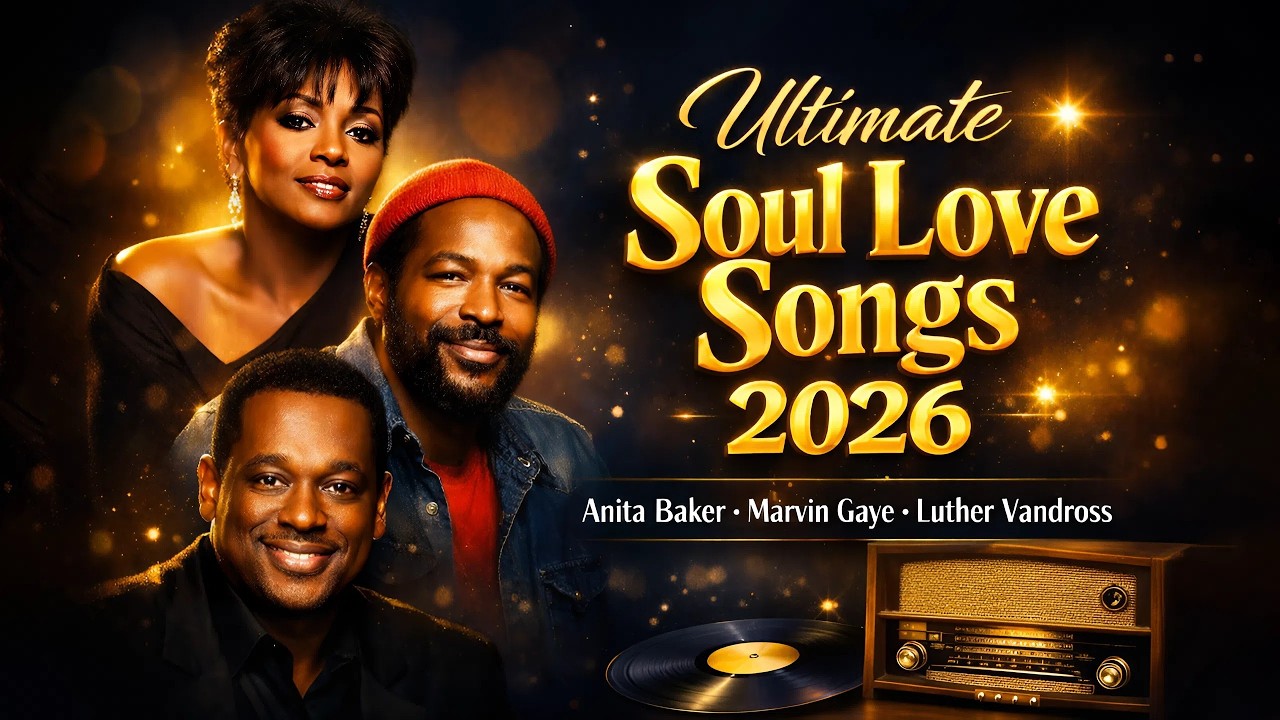 Ultimate Soul Love Songs 2026: Anita Baker • Marvin Gaye • Luther Vandross