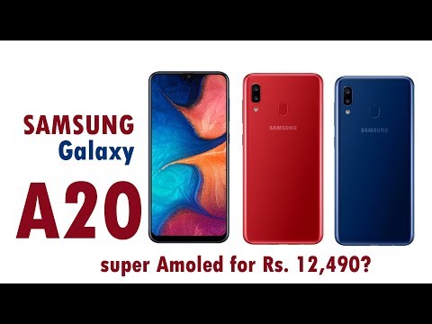 Samsung Galaxy A20 SuperAMOLED screen smartphone for Rs. 12,490 (Hindi) Samsung Galaxy A20 SuperAMOLED screen smartphone for Rs. 12,490 (Hindi)