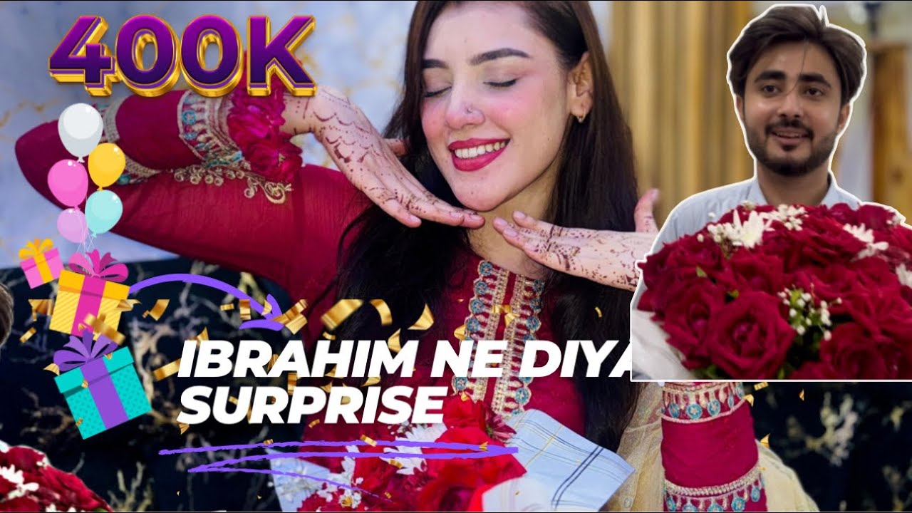 Ibrahim Ne Diya Surprise | Aj Ghar ka Sara Kaam kiyaa | Atufa Ibrahim