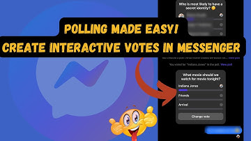 How to Create Polls in Messenger ? (Updated 2024)