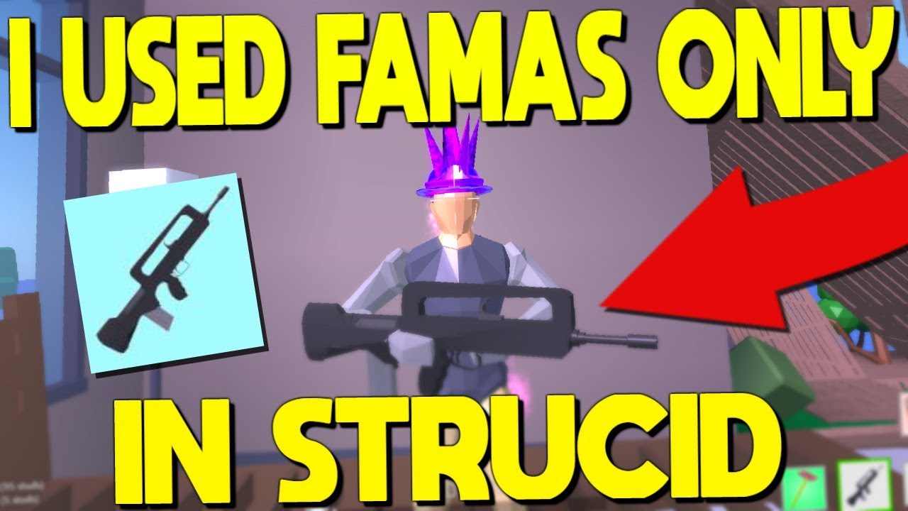 I Clapped The Lobby With FAMAS Only In Strucid... - YouTube I Clapped The Lobby With FAMAS Only In Strucid... - YouTube