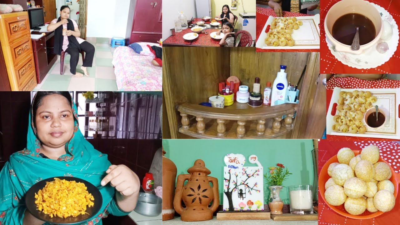 Shilpy Robi ঘরে যখন কোনো সবজি না থাকে তখন আমিএটা রান্না করি। বিকেলে ফুচকা পাটি ...