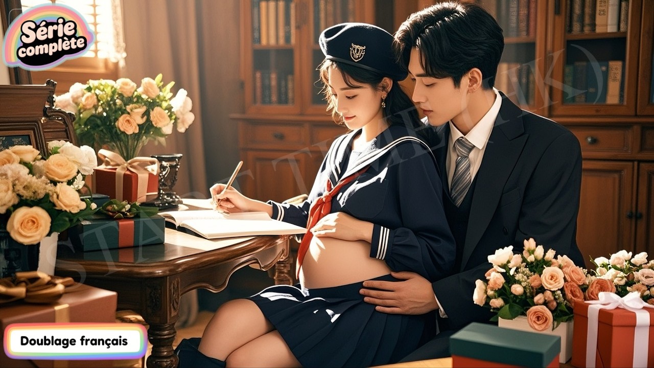 PDG froid,jamais touché par femme,embrasse follement le pauvre étudiante…et elle attend des jumeaux!