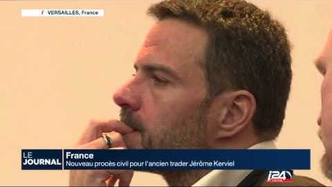 Nouveau procès civil pour l'ancien trader Jérôme Kerviel