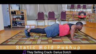 Static Hold Pushups