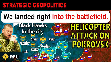 Ukrainian special ops are storming the city on helicopters and clearing Russian positions