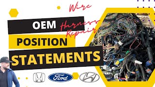 Position Statements Wire Harness Repair | Toyota, BMW, Nissan, Honda, VW, Airbag, SRS Position Statements Wire Harness Repair | Toyota, BMW, Nissan, Honda, VW, Airbag, SRS