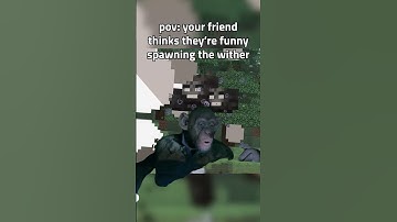 Spawning the Wither Like:  #minecraft #nitrado #gaming #memes