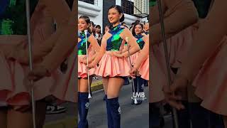 💃 Bella Cachiporrista de Banda Bicentenario #viralvideo #baile #cachiporras #desfile #musicband
