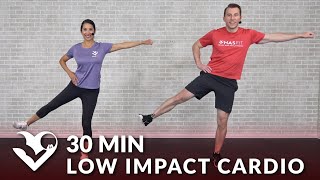 Low Impact Total Body Cardio Workout at Home for Beginners - 30 Minute Standing Cardio No Jumping