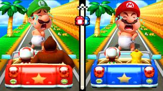 【マリオパーティ100ミニゲームコレクション】すべてのスキルミニゲームマリオVSルイージVSピーチVSドンキーコング対決