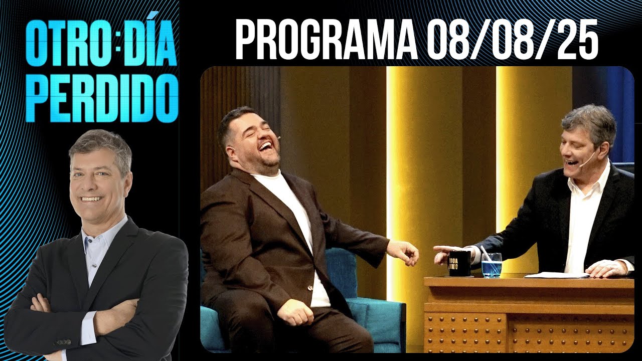 OTRO DÍA PERDIDO - Programa 08/08/25 - PARA NO PARAR DE REÍR: DARÍO BARASSI CON MARIO PERGOLINI