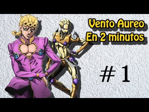 JJBA | Vento Aureo - Capítulo #1 | REVIEW - YouTube