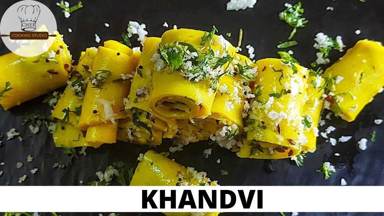 Gujarati Khandvi | Khandvi Recipe | खांडवी | | Chef Cooking Studio