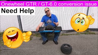 Onewheel GT conversion to GT-R / GT-6.0 motor stutters issue need help
