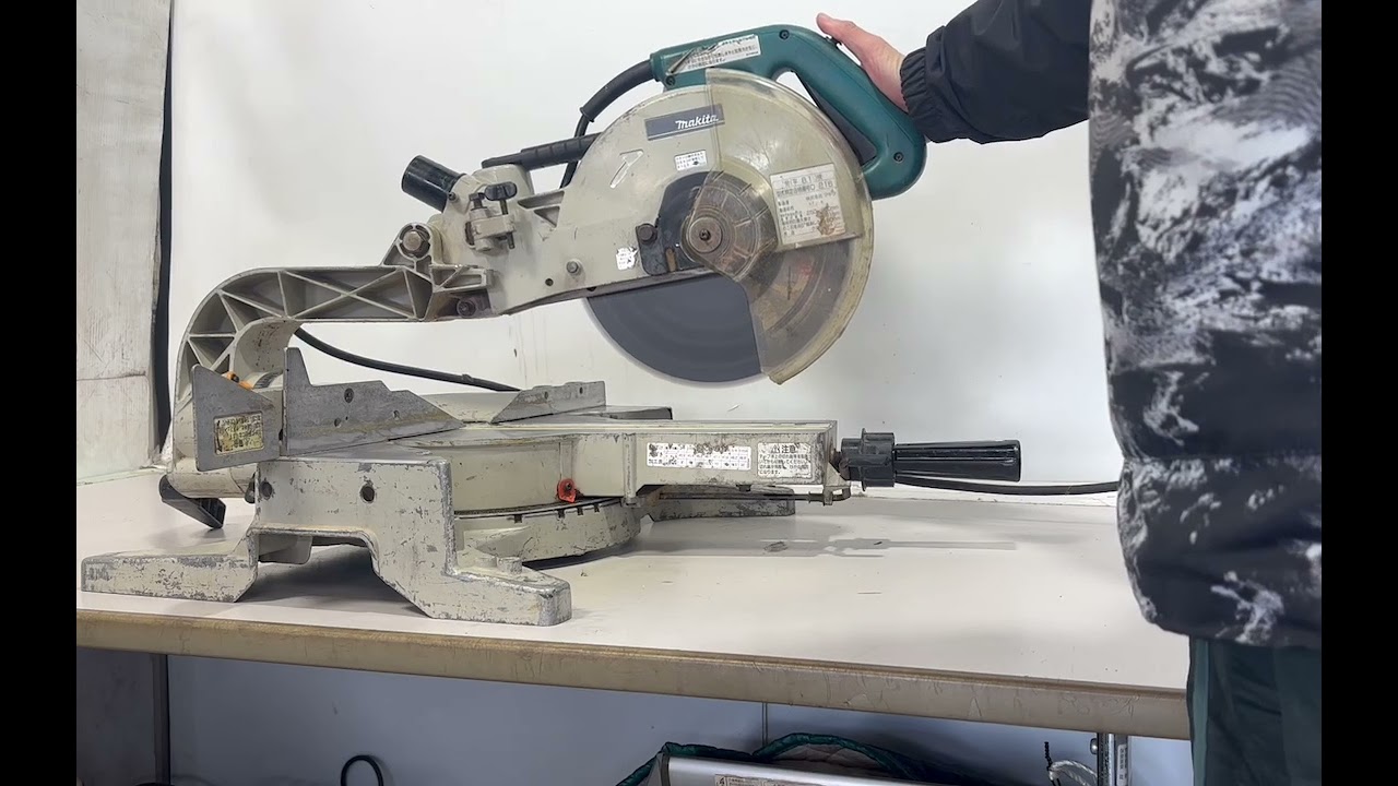 makita マキタ 10型 スライドマルノコ LS1012 簡易動作確認動画【工具