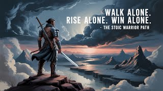 Walk Alone. Rise Alone. Win Alone. – THE STOIC WARRIOR PATH