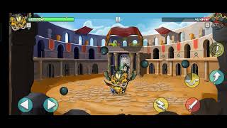 Tiny Gladiators - Scontro con il Boss al Livello 15 in Modalità Estrema