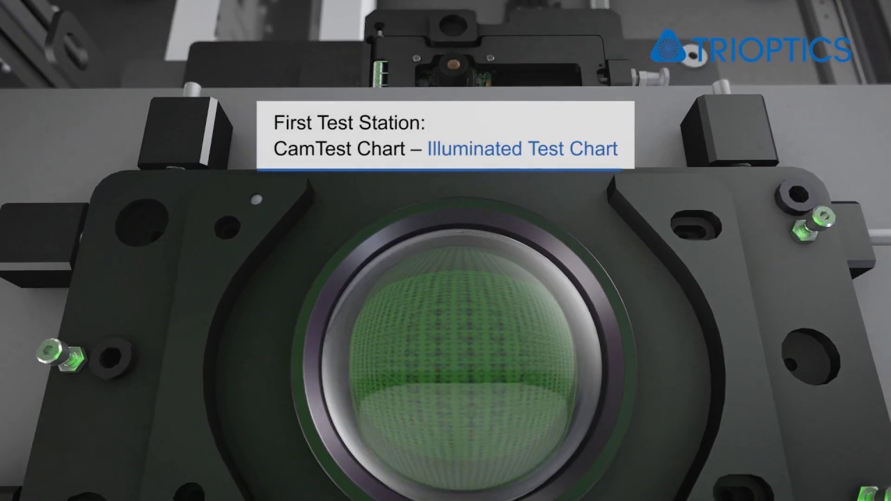 porselein Betekenisvol kopen CamTest - Performance testing of camera modules from TRIOPTICS US