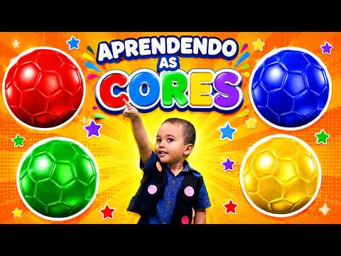 Learning COLORS with COLORED BALLS (Educational Video) | Learning the Colors