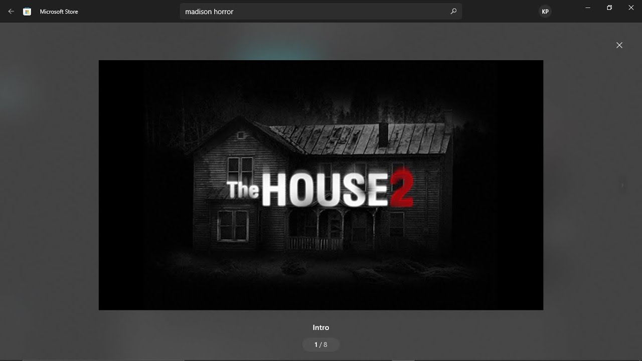 The House horror game at night YouTube