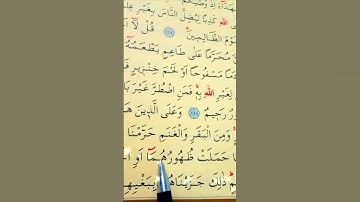 سورة الأنعام الأية 146 القارئ سعد الغامدي