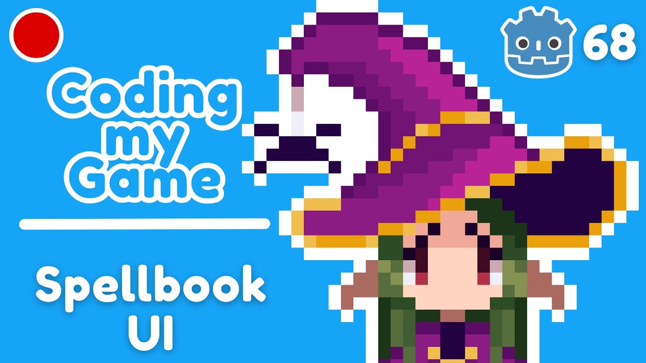 Adding Spellbook UI to my Necromancer Rhythm Typing Cafe Game - YouTube