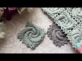 Квадрат крючком с 3D-спиралью//Crochet motif