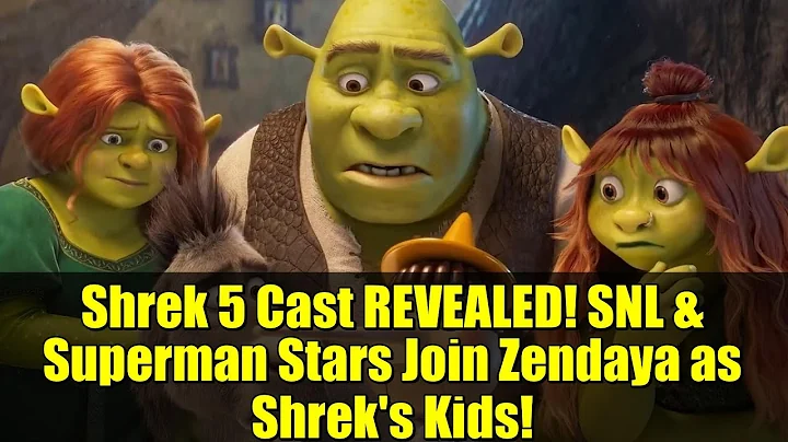 Shrek 5 Cast REVEALED! SNL & Superman Stars Join Zendaya as Shrek's Kids!