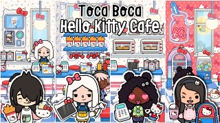 Toca Boca Hello Kitty Cafe 😍 | Toca Life World New Update | NecoLawPie