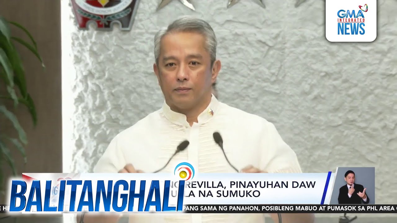 Dating Sen. Bong Revilla, pinayuhan daw ni DILG Sec. Remulla na sumuko | Balitanghali