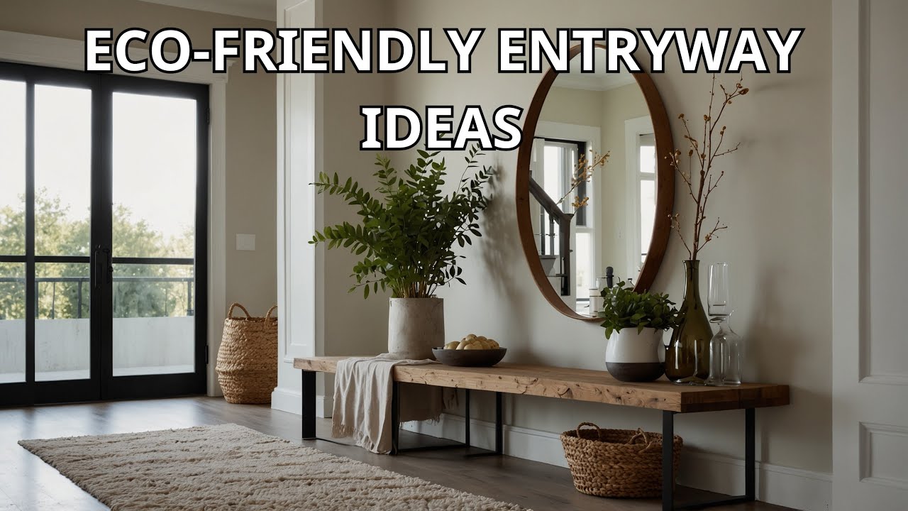 Eco Friendly Entryway Ideas | Sustainable Decor Ideas for Every ...