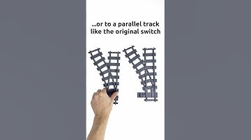 The Trixbrix Left Switch R40 - a redesigned upgrade of the original switch ...