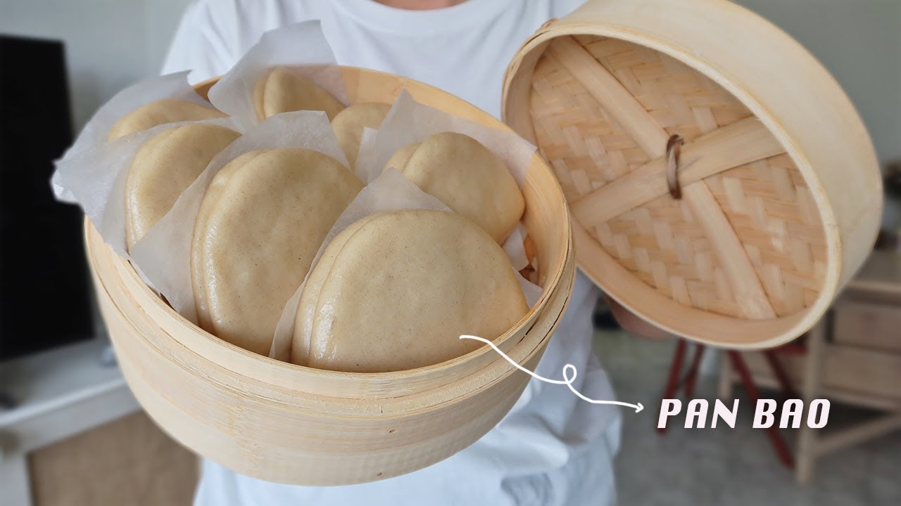 Cómo hacer pan bao casero, receta de masa oriental fácil para bocadillos al  vapor