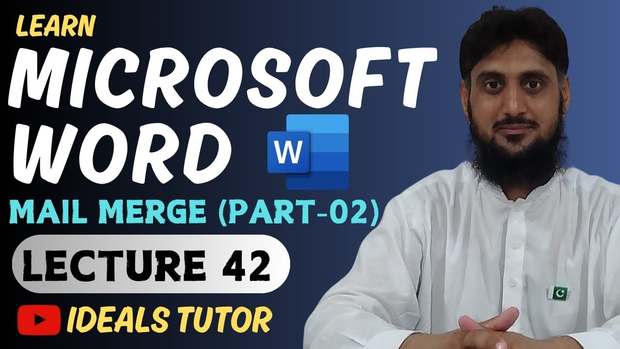 Address Block, Greeting Line & Insert Fields in MS Word 2025 | Lecture ...