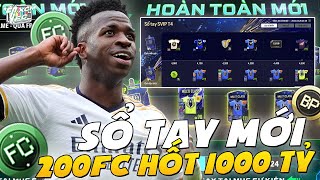 FiFa Online 4 | REVIEW SỔ TAY hoàn toàn mới toàn quà Thẻ xịn cày chay được - XCM FC