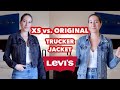 LEVI&#39;S *XS* Trucker Jacket vs. LEVI&#39;S *Original* Trucker Jacket