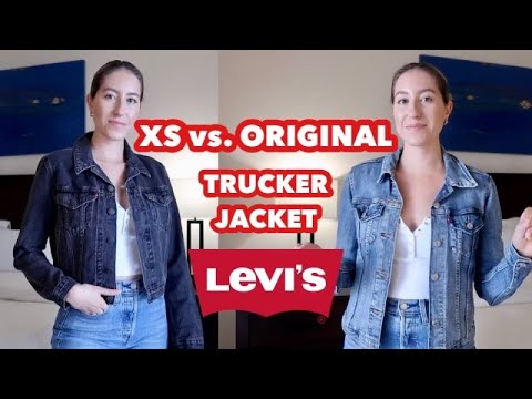 LEVI'S *XS* Trucker Jacket vs. LEVI'S *Original* Trucker Jacket - YouTube