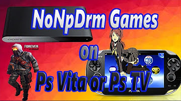 How To Install NoNpDrm Games on Ps Vita or Ps TV