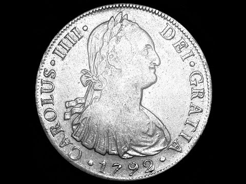 Lima Peru 1792 Silver 8 Reales